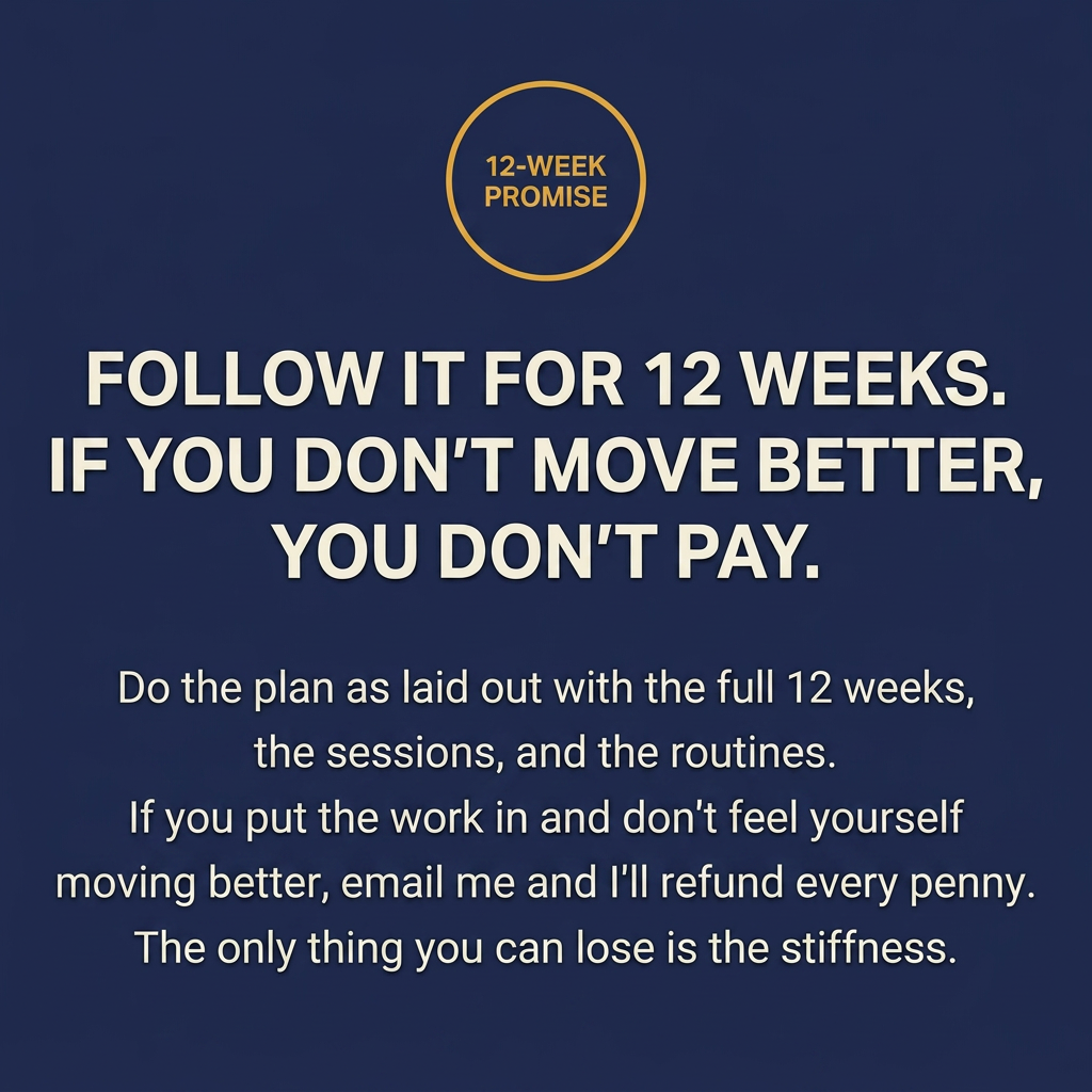 Owning the Long Game: Your 12 Week Pain-Free Plan
